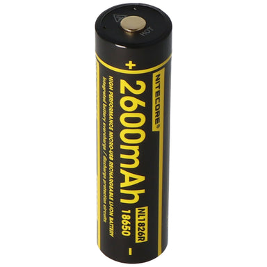 Nitecore Li-Ion battery type 18650 - 2600mAh - NL1826R