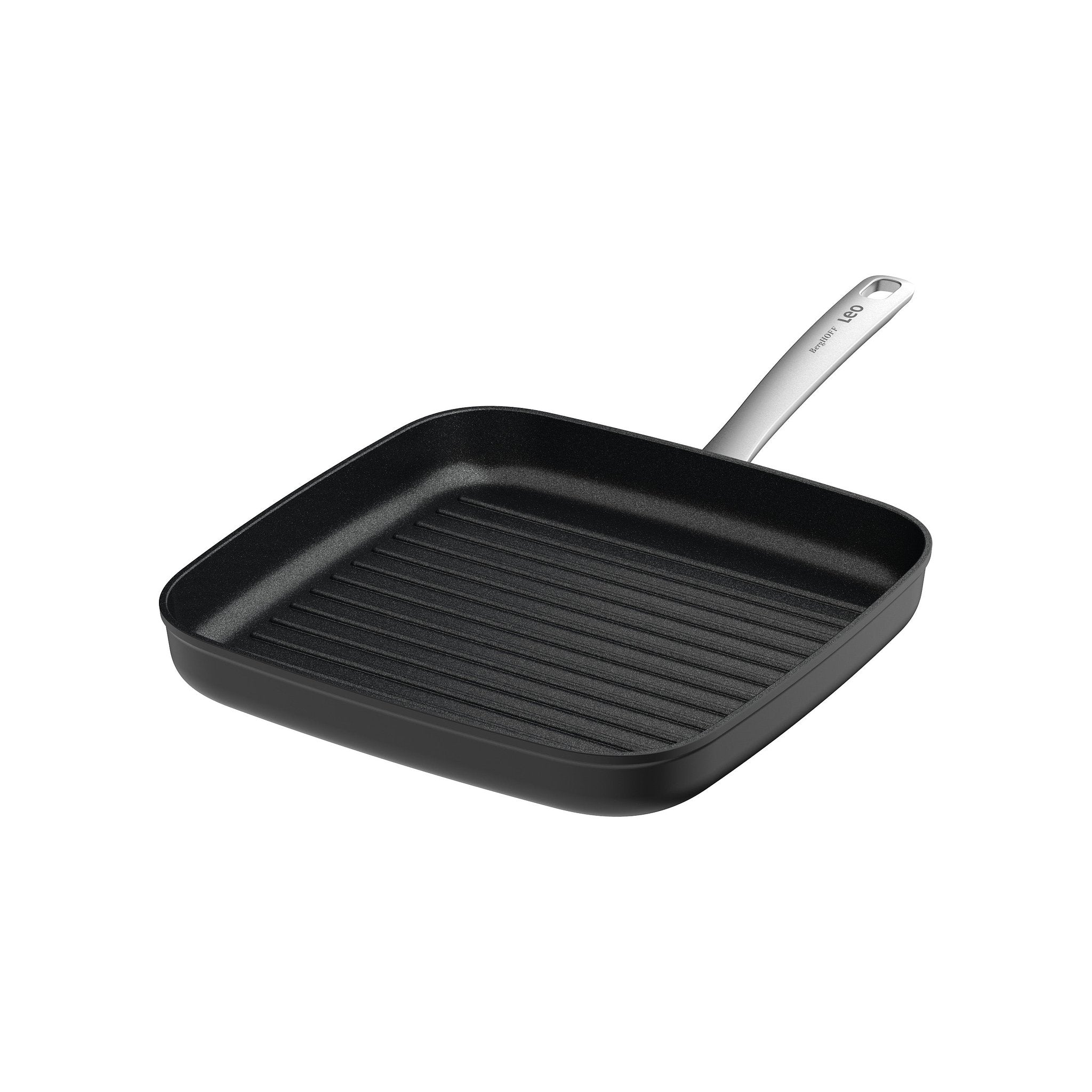 LEO RECYCLED Grillpan antikleef Graphite 28cm