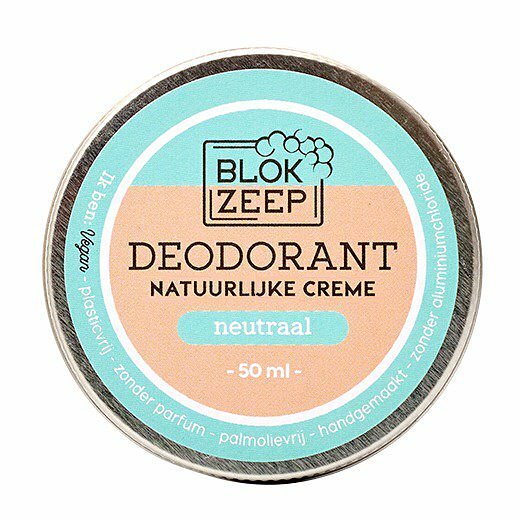 Blokzeep Deodorant Crème – Neutraal
