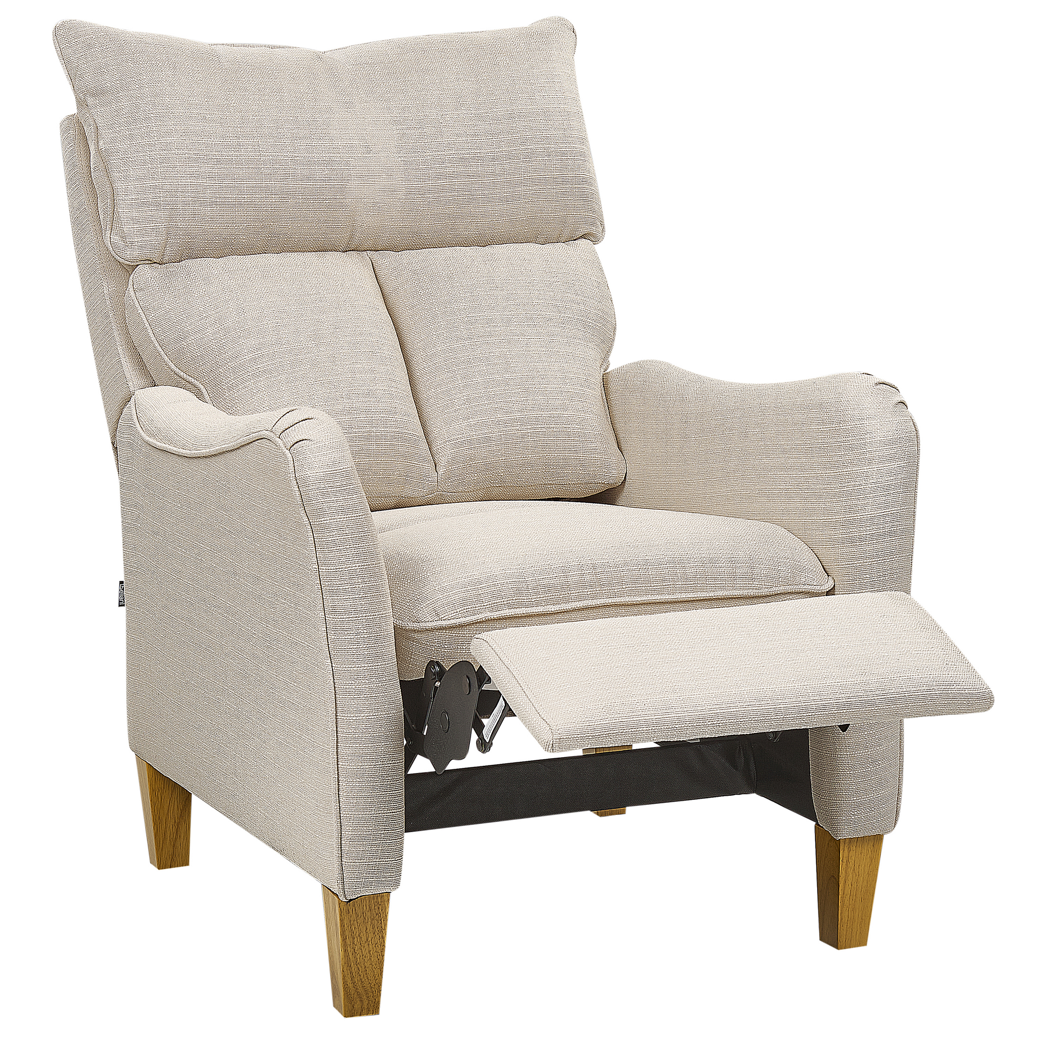 Beliani ROYSTON  - Fauteuil - Lichtbeige - Stof