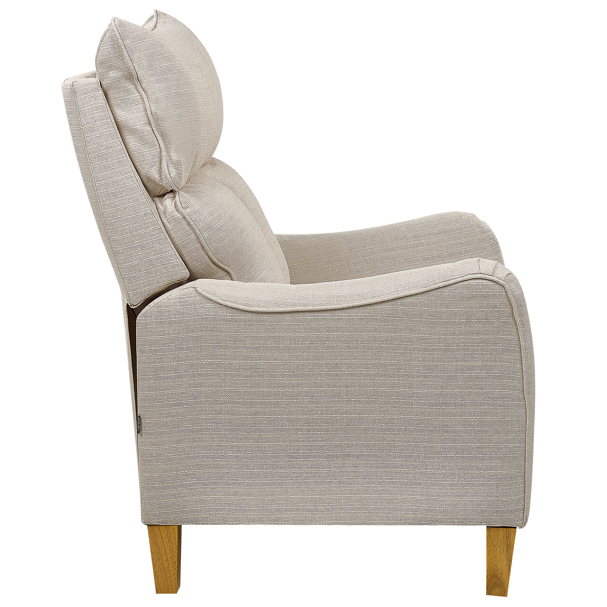 Beliani ROYSTON  - Fauteuil - Lichtbeige - Stof