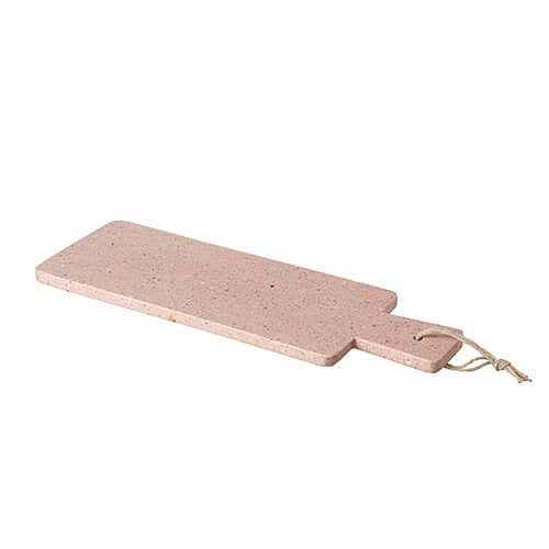 J-line Ronde Serveerplank Terrazzo Roze