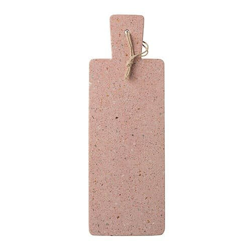 J-line Serveerplank Terrazzo Roze Large