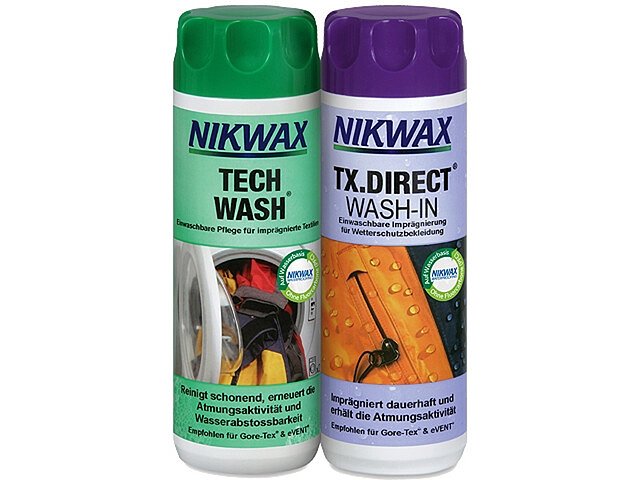 Nikwax Nikwax  Tech Wash & tx Direct Twin Pack 300 ml