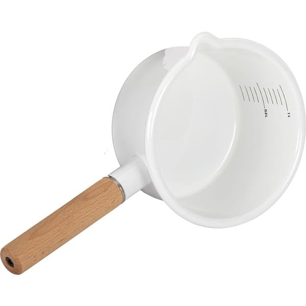 Petromax  Petromax Emaille saucepan wit 1L