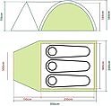 Coleman Tent Darwin 3 +