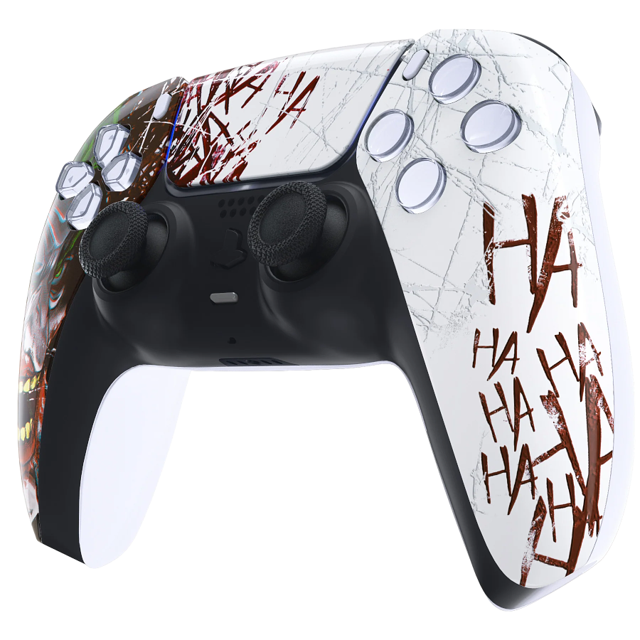 Clever Gaming Clever PS5 Draadloze Dualsense Controller  – Laughing Joker Custom