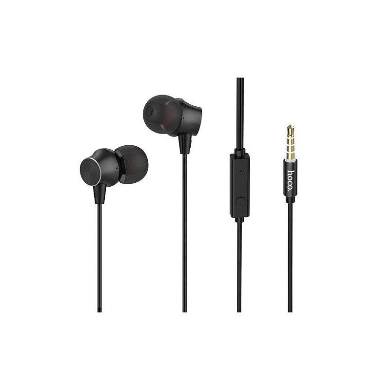 M51 HOCO Superior Sound koptelefoon met microfoon Metallic Zwart