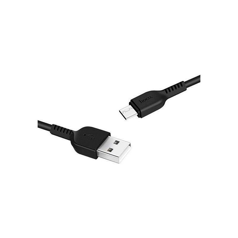 HOCO Flash X20 USB naar Type C kabel Zwart 2 Meter