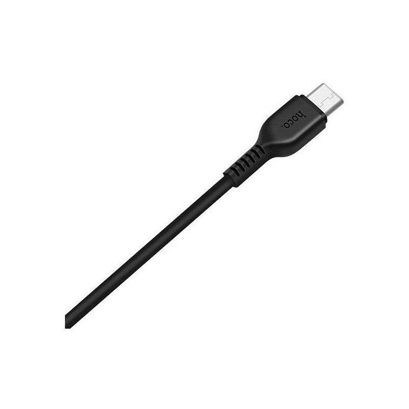 HOCO Flash X20 USB naar Type C kabel Zwart 2 Meter