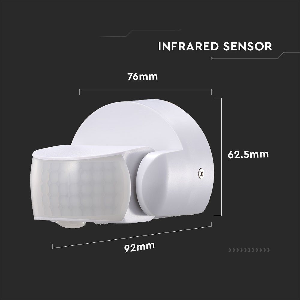 V-TAC VT-8093 Motion sensors - White - IP65