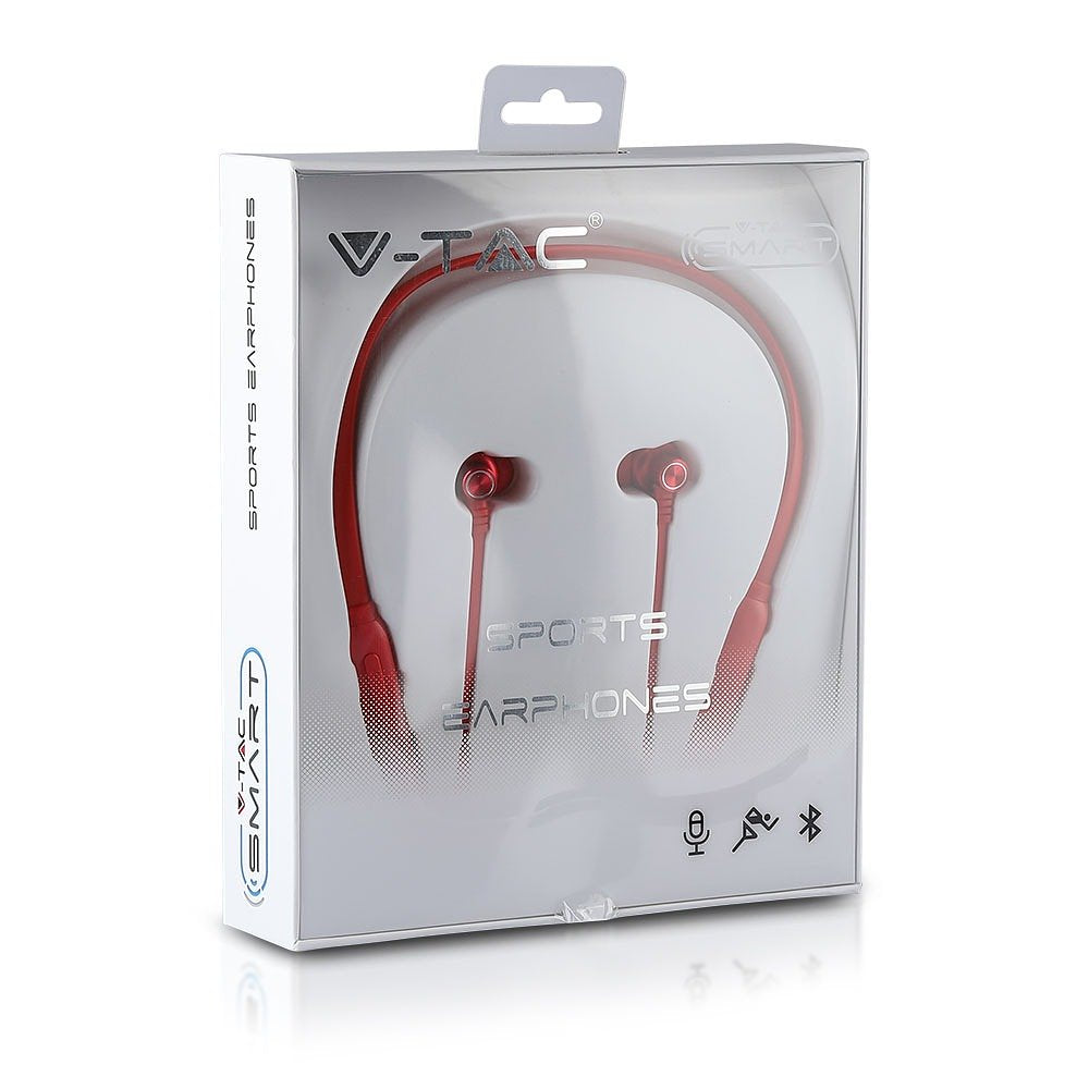 V-TAC VT-6166-R Headphones - Sports - Headphones - Red