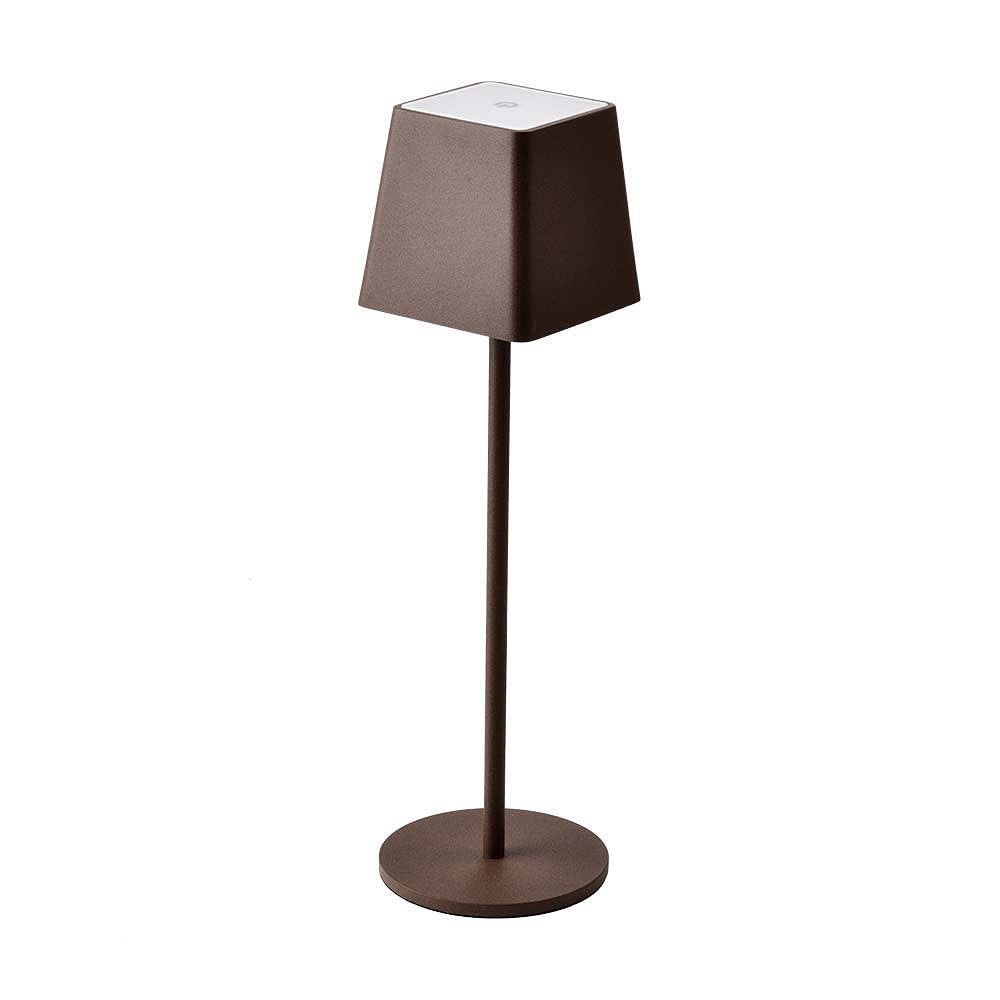 V-TAC VT-7563-C Rechargeable Table Lamps - IP54 - Corten - 2W - 200 Lumens - 3000K