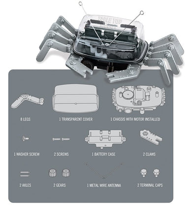 Krab robot fun mechanics kit - 4M