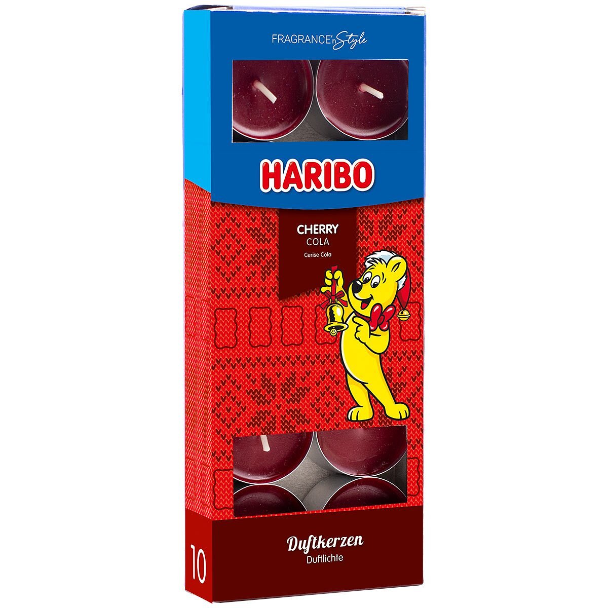 Cherry Cola theelichten (set 10) - Haribo
