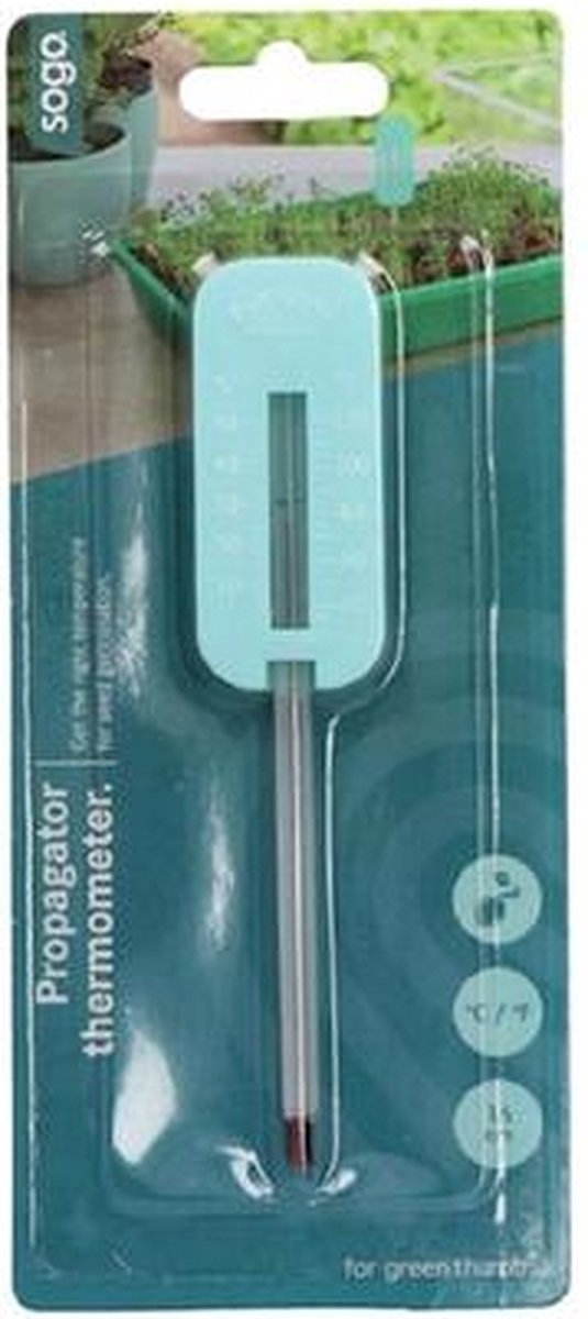 SOGO Kweekkas Thermometer 22cm - Nauwkeurige metingen