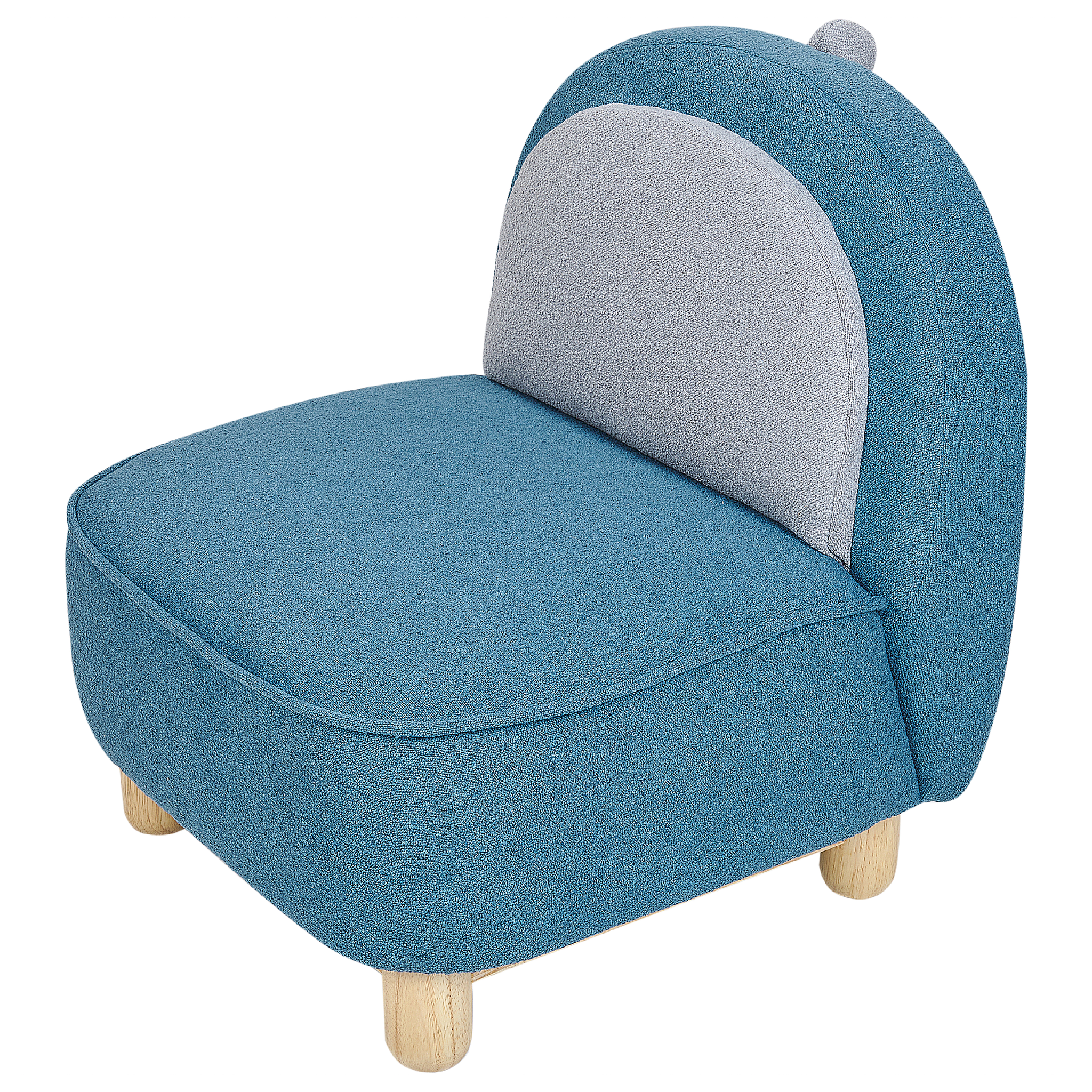 Beliani FABORG - Kinderstoel - Blauw - Polyester