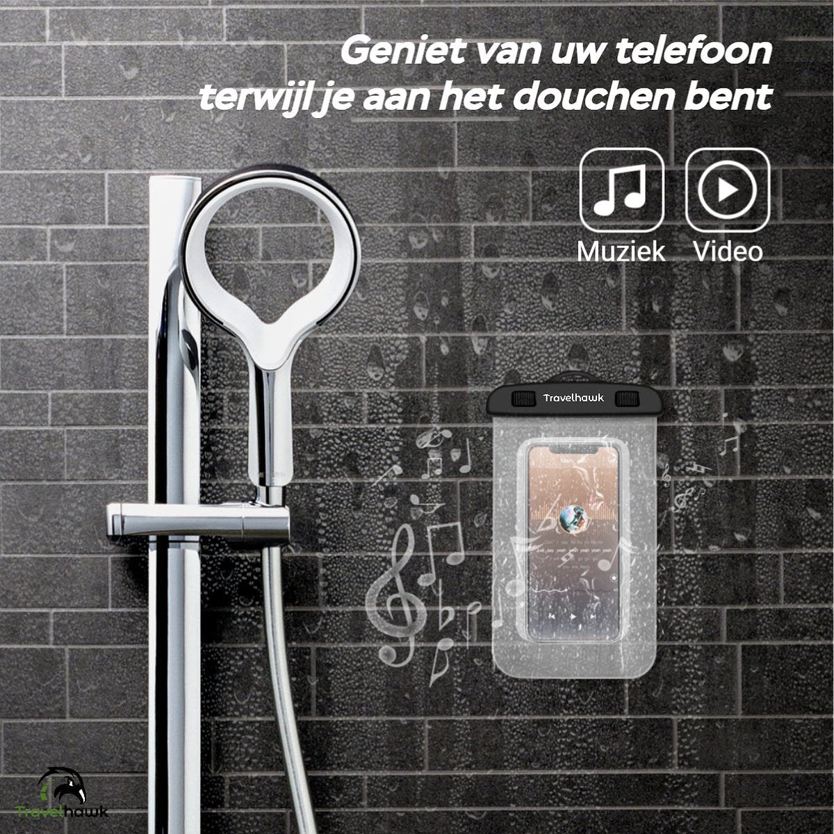 Waterdicht Telefoonhoesje 2x