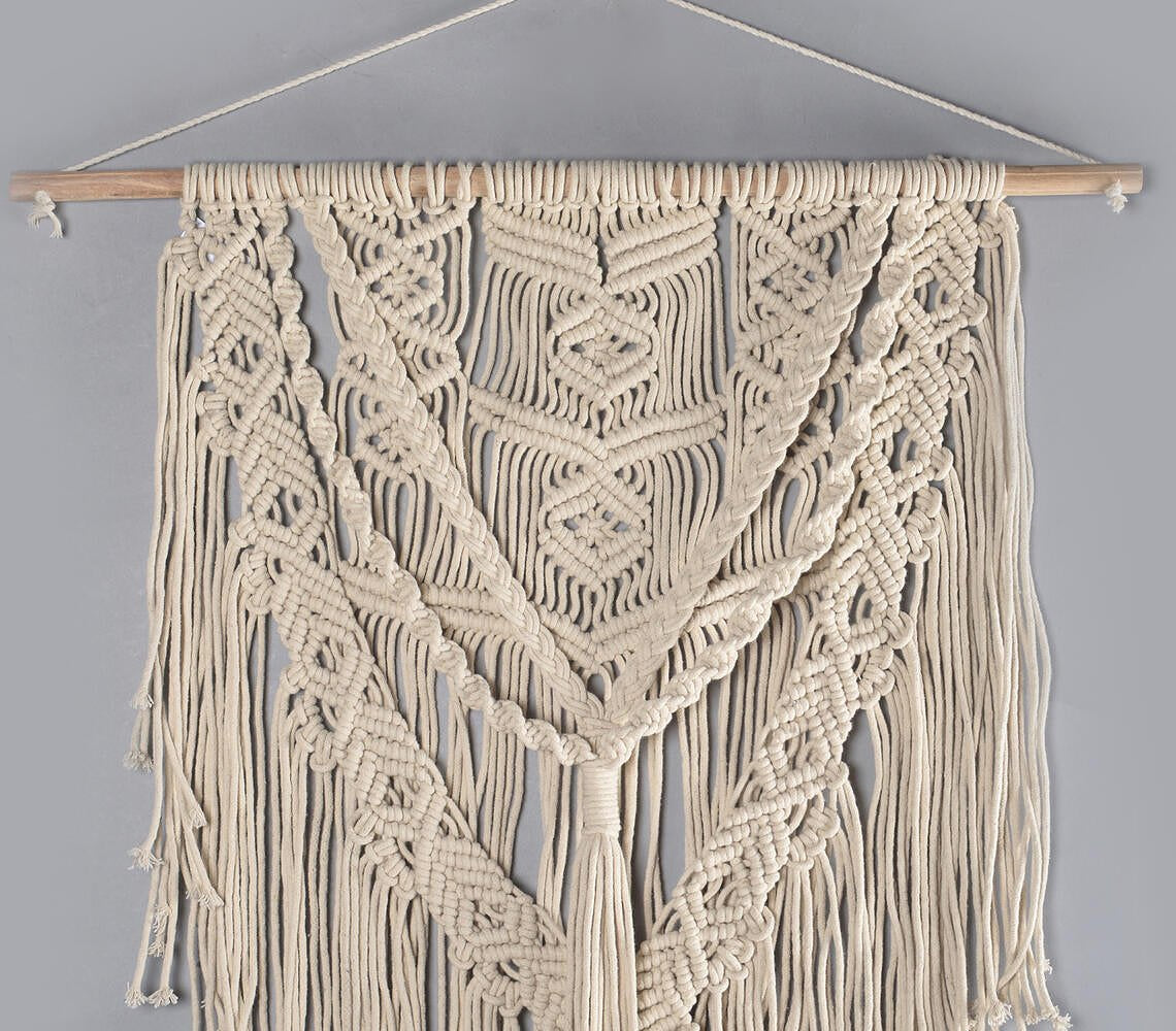 Boho Layered Macrame Wall Hanging Eco