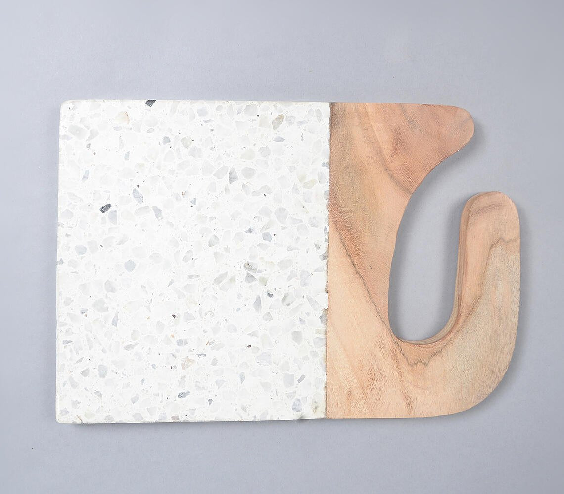 Hand Cut Terrazzo & Acacia Wood Chopping Board