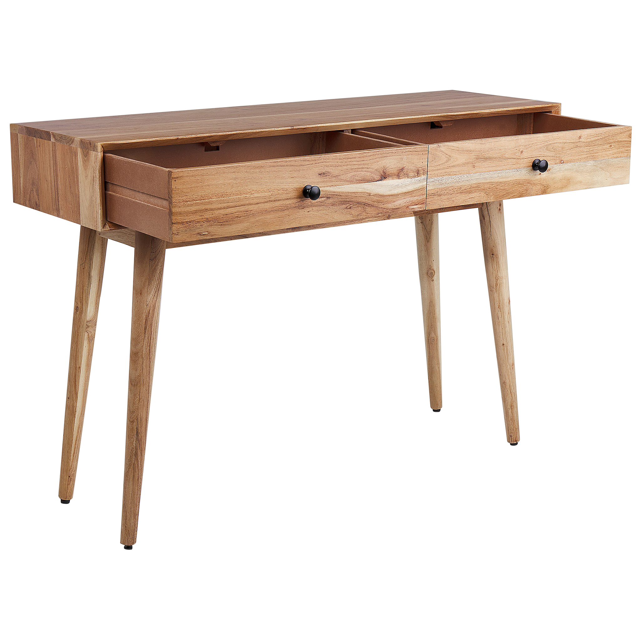 Beliani FULTON - Sidetable - Lichtbruin - Acaciahout