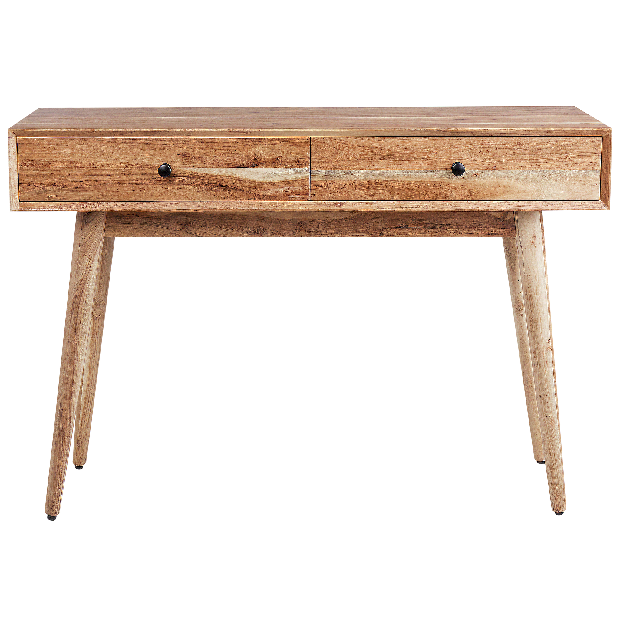 Beliani FULTON - Sidetable - Lichtbruin - Acaciahout