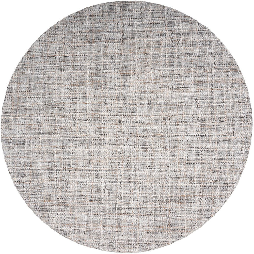 Veer Carpets Vloerkleed Cross Grey/Beige - Rond ø200 cm