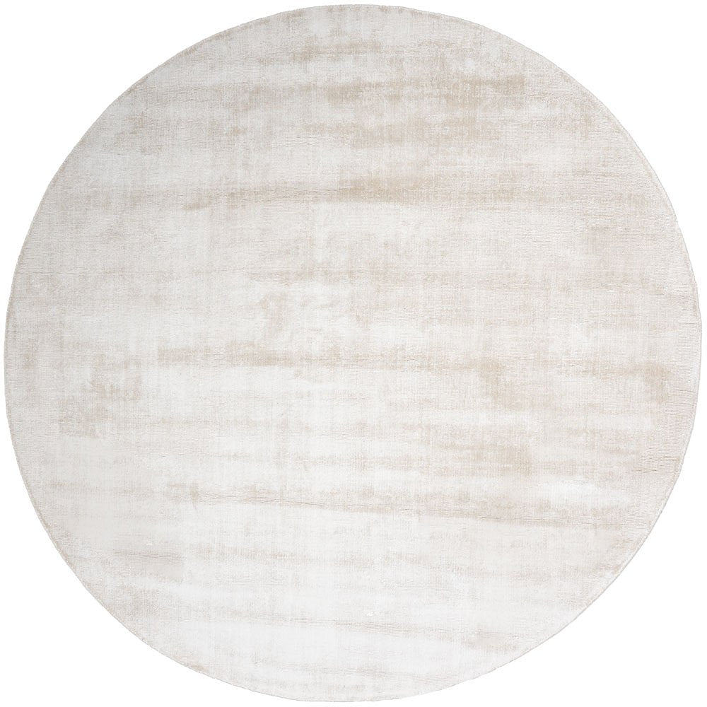 Veer Carpets Vloerkleed Cos - Viscose Beige Rond ø200 cm