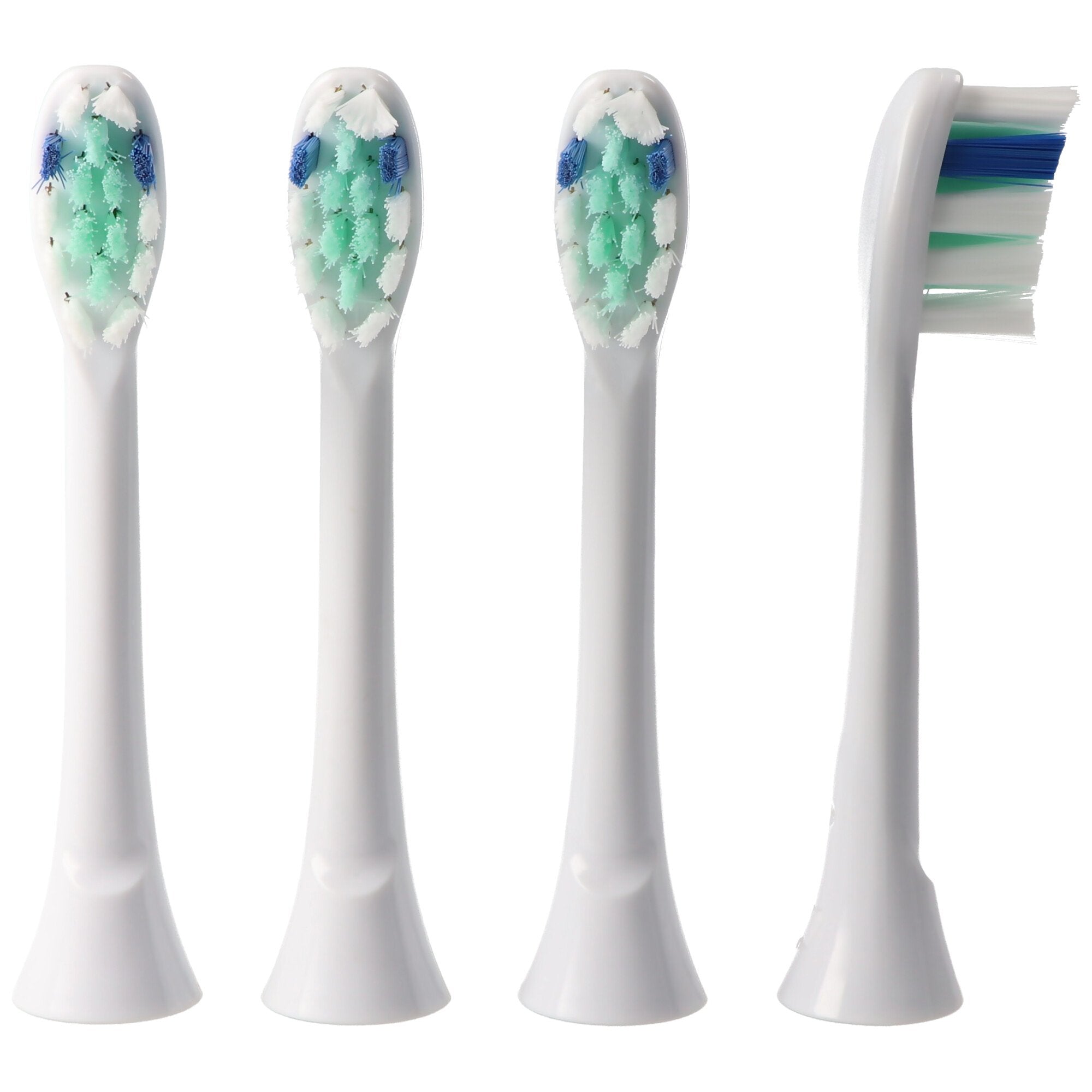 Pack of 4 Deep Cleaning Brush replacement toothbrush heads for electric toothbrushes from Philips, s