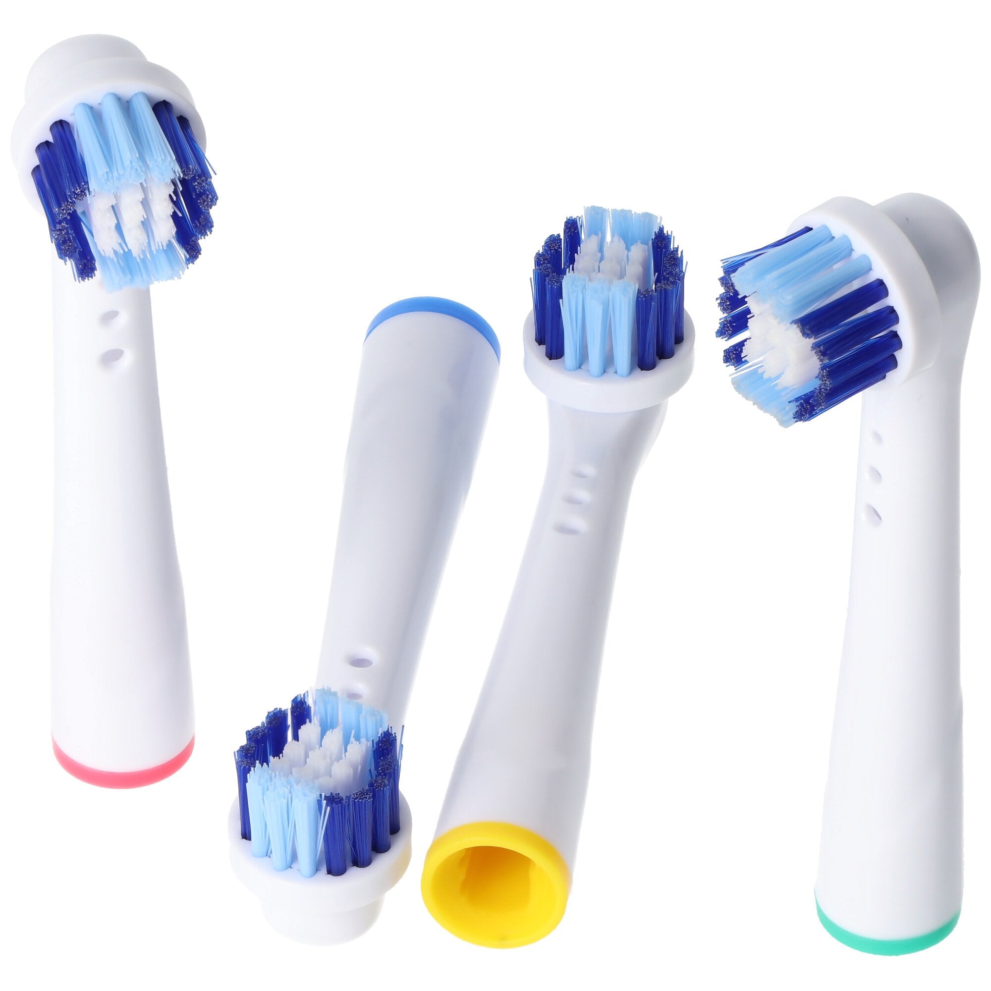 Pack of 4 Cleaning Brush V2 replacement toothbrush heads for electric toothbrushes from Oral-B, suit
