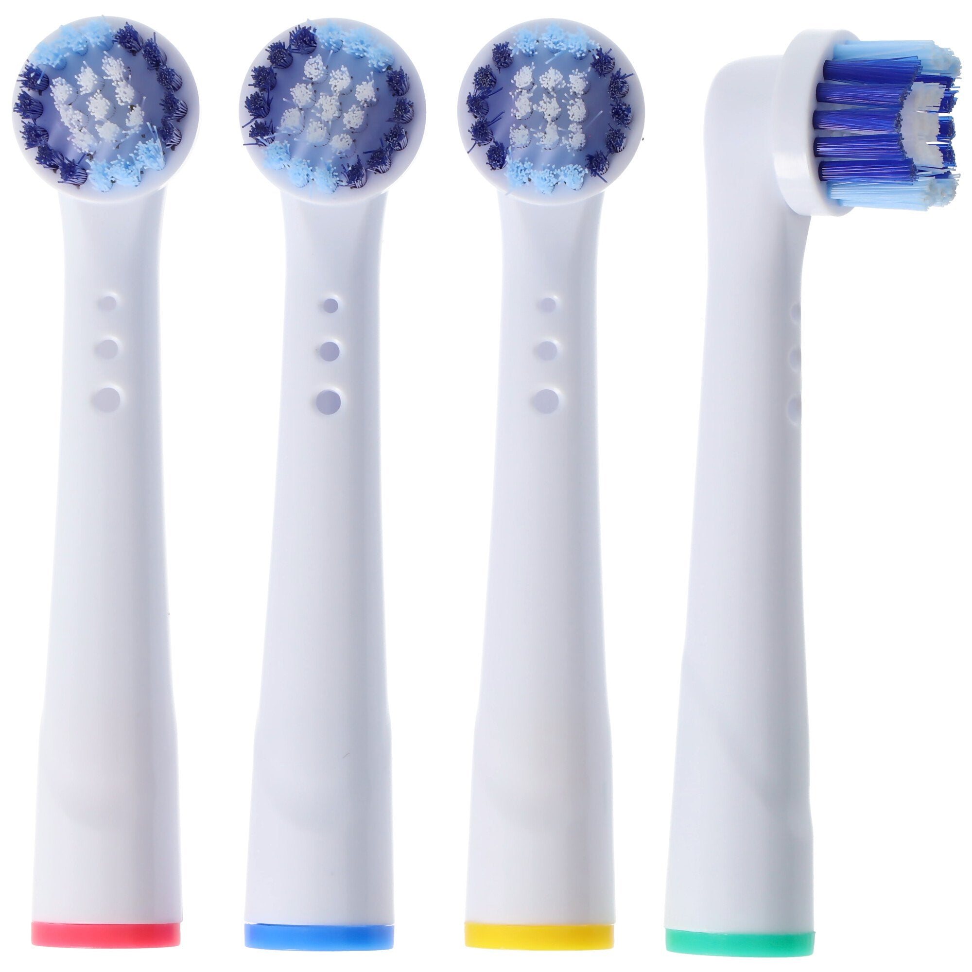 Pack of 4 Cleaning Brush V2 replacement toothbrush heads for electric toothbrushes from Oral-B, suit