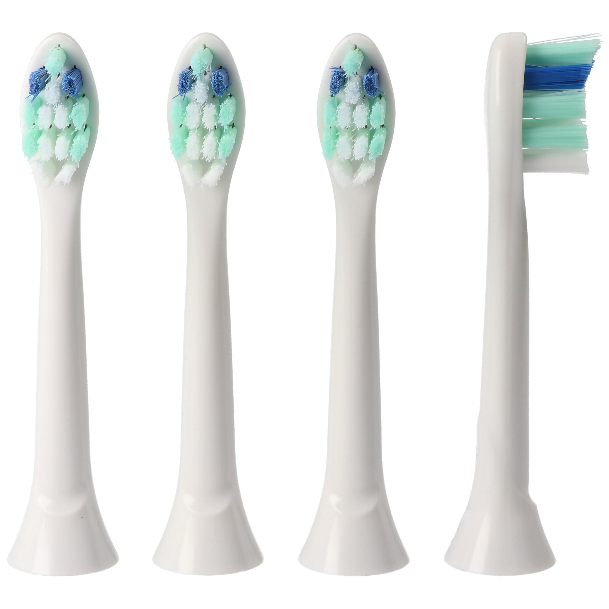 Pack of 4 Gum Care Cleaning Brush replacement toothbrush heads for electric toothbrushes from Philip
