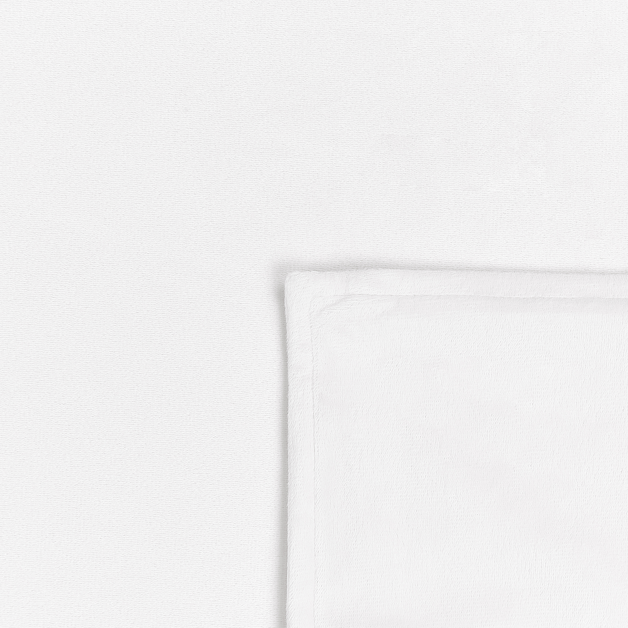Beliani RHEA - Verzwaringsdeken hoes - Wit - 150 x 200 cm - Polyester