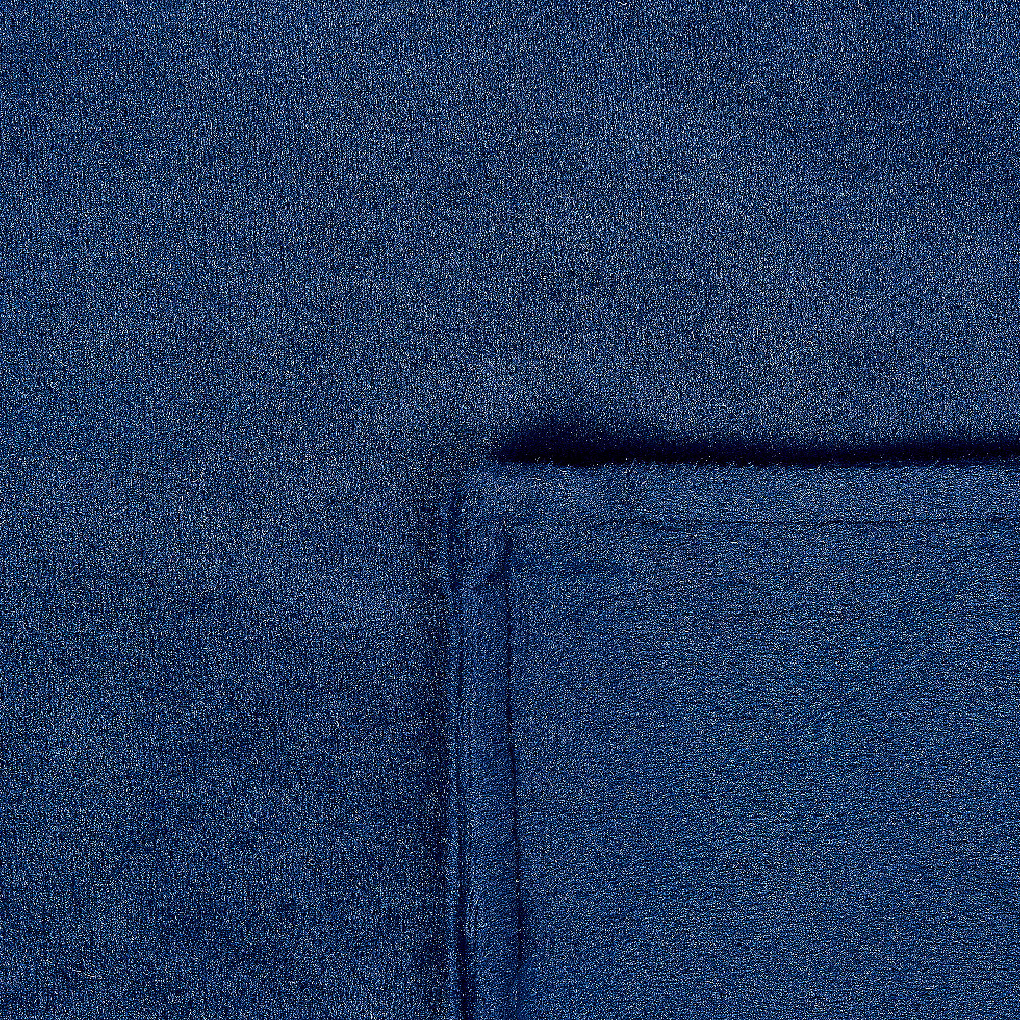Beliani RHEA - Verzwaringsdeken hoes - Donkerblauw - 150 x 200 cm - Polyester