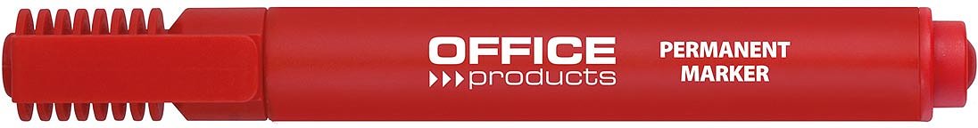 Office Products permanent marker 1-5 mm, beitelpunt, rood 12 stuks