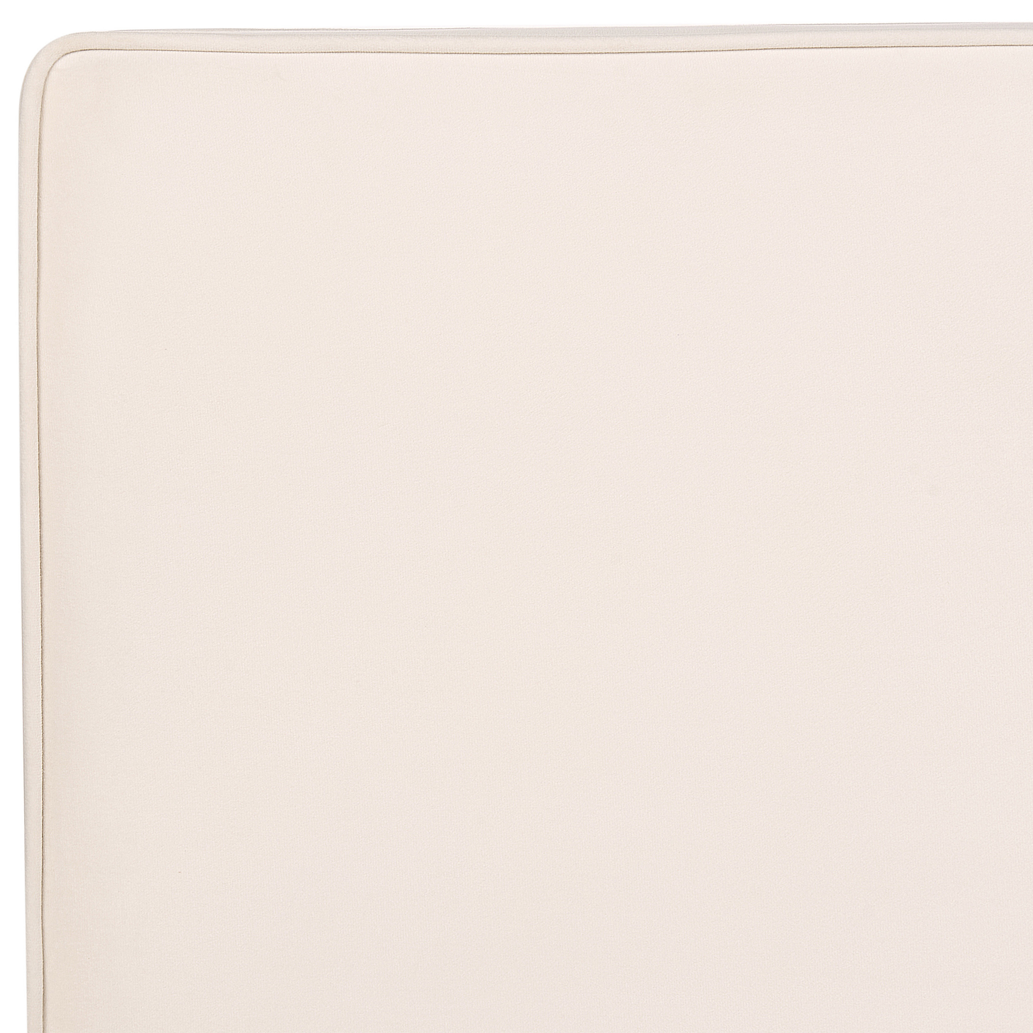 Beliani TEENIE - Eenpersoonsbed - Beige - 90 x 200 cm - Fluweel