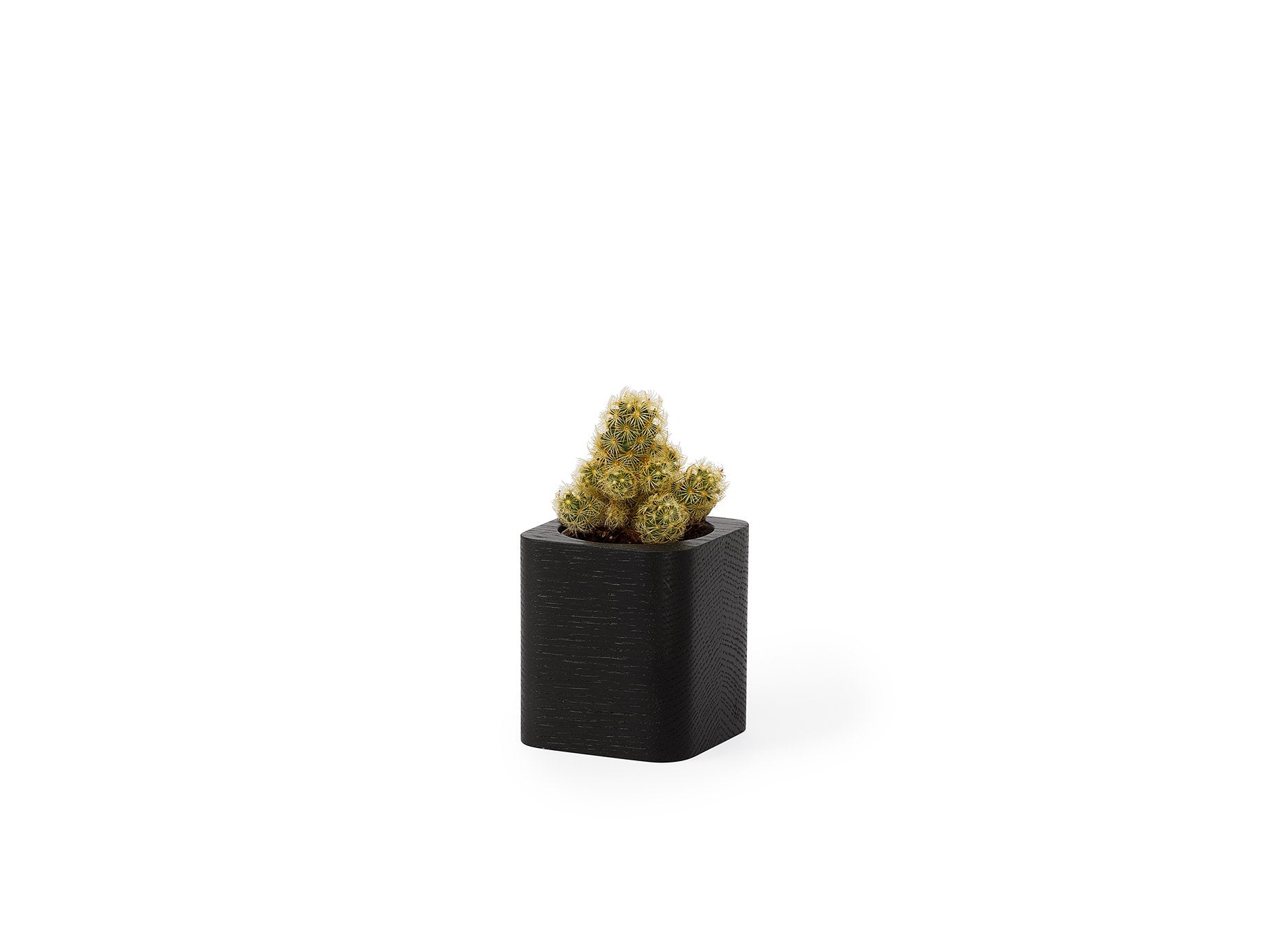 Cubic pot – Black