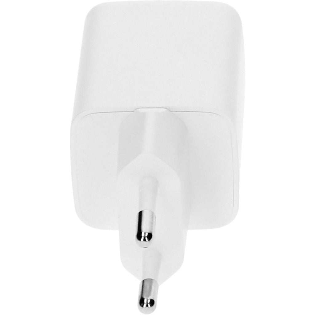 Mobiparts GaN Wall Charger Dual USB-C 35W White (with PD)