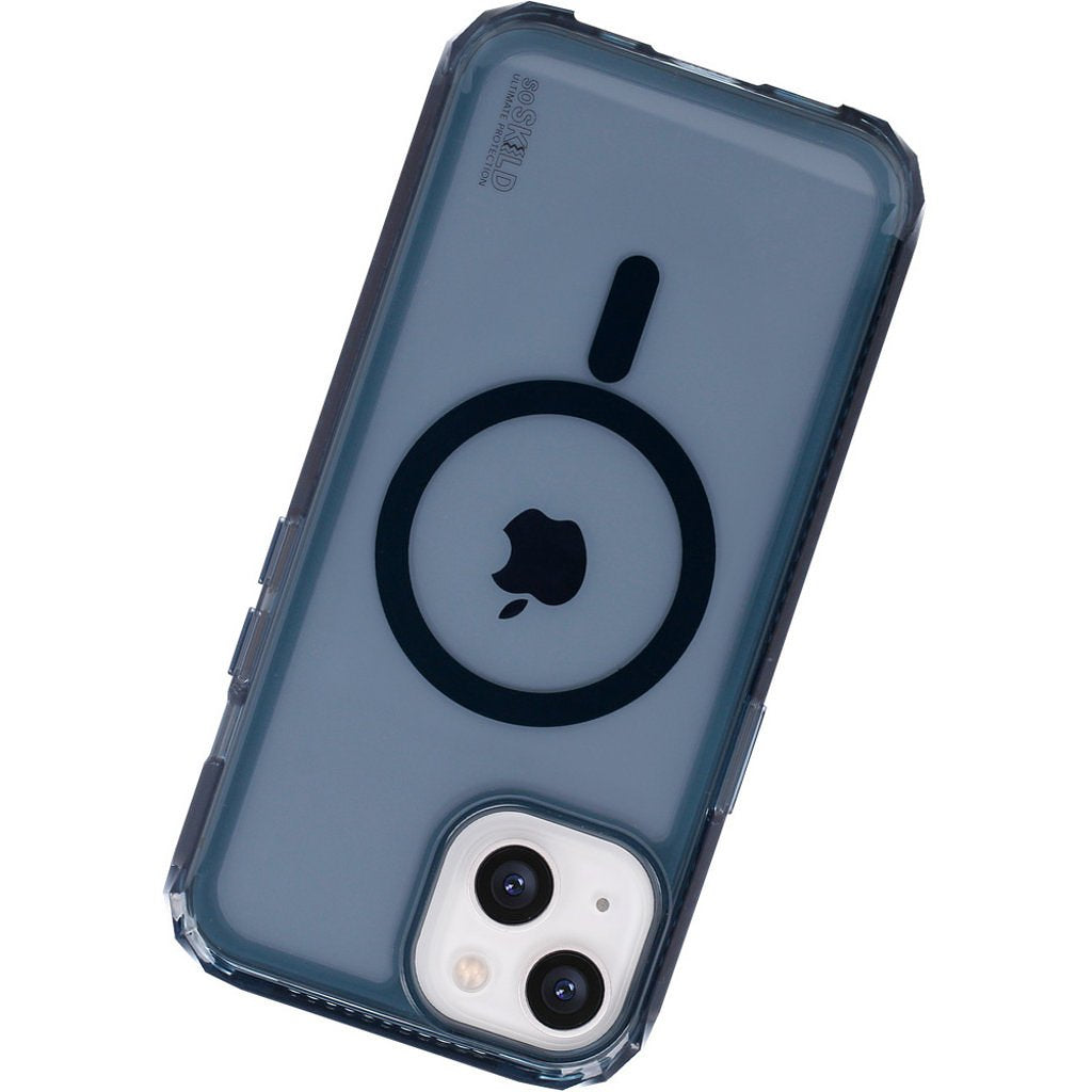 SoSkild Apple iPhone 15 Plus Defend Case Magnetic Ring Smokey Grey