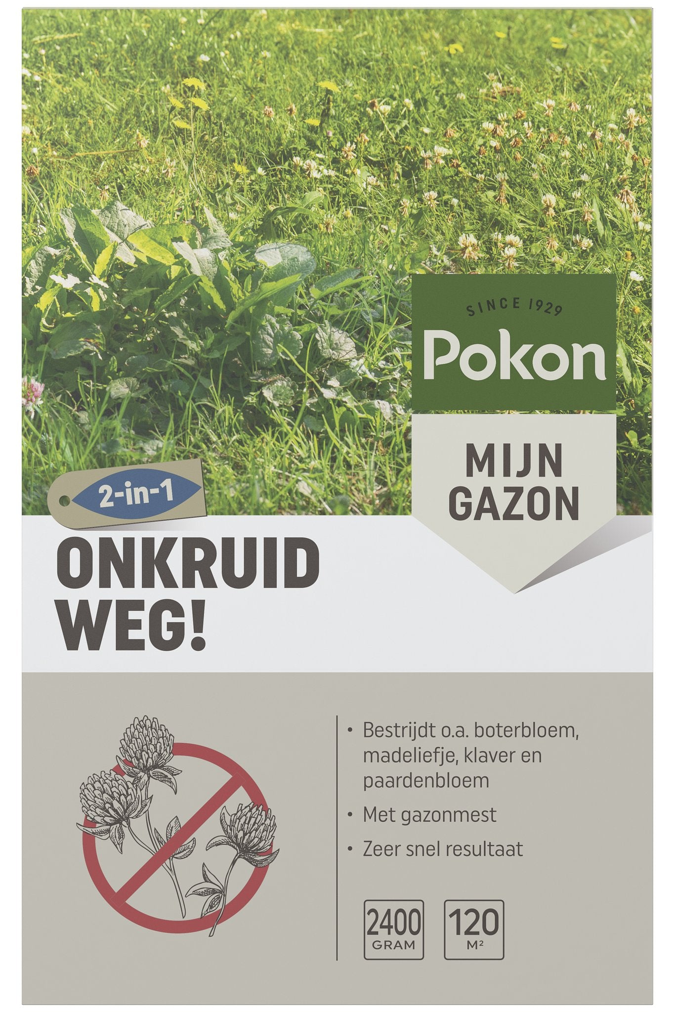 Pokon Onkruid Weg! 120 m2 - 2400 gr