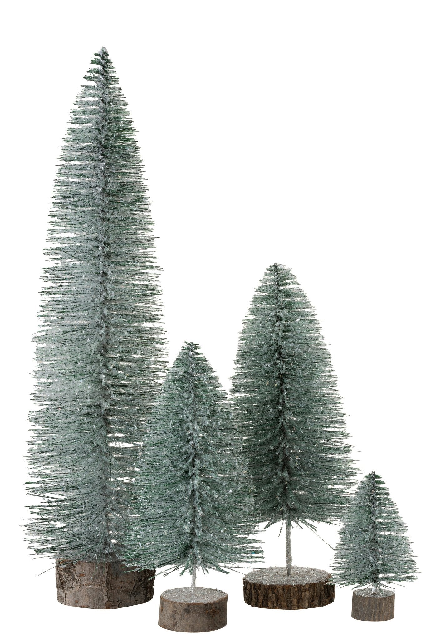 J-Line Kerstboom - glitter/lichtgroen - extra large