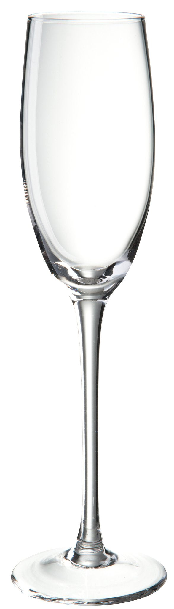 J-Line fluteglas - glas - 6 stuks