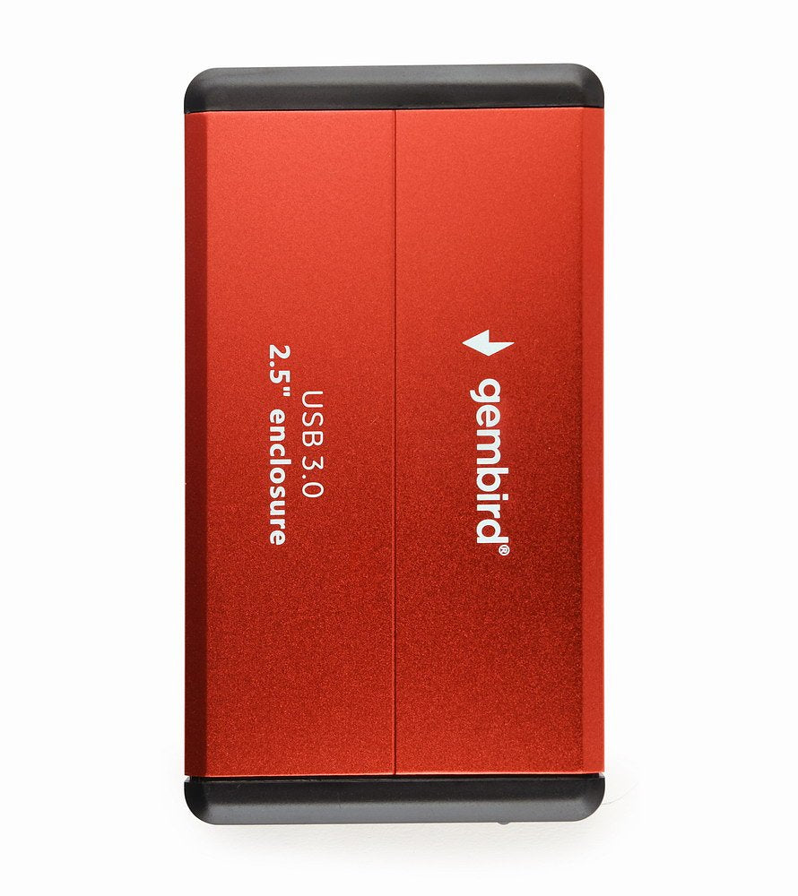 Externe HDD behuizing 2.5' SATA USB3.0 rood