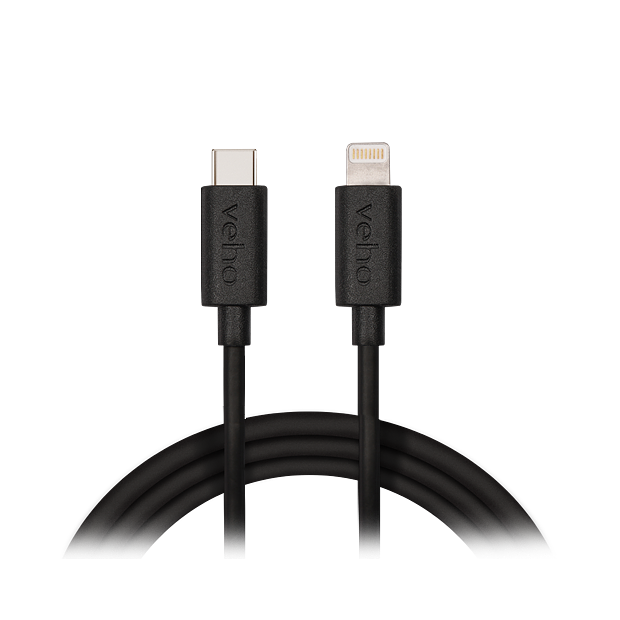 Veho USB-C™ to Lightning Charge and Sync Cable - 20cm | VCL-004-MFI-C-20CM