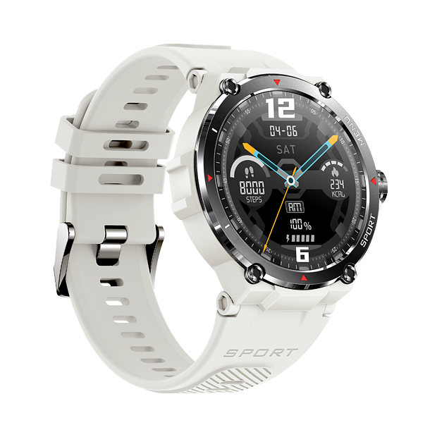 Veho Kuzo Smart Watch – White | VSW-002-F1S-W