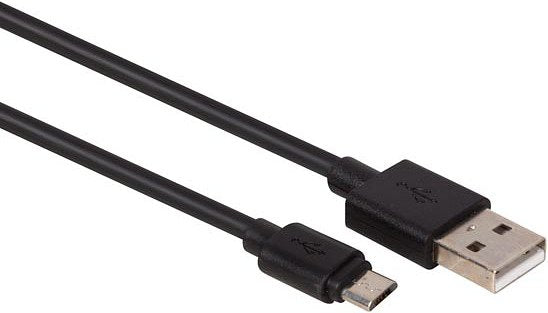 Micro-USB naar USB A 2.0 kabel 4m zwart Velleman