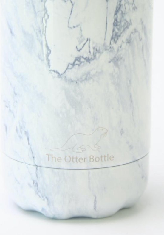 Thermosfles The Otter Bottle wit marmer