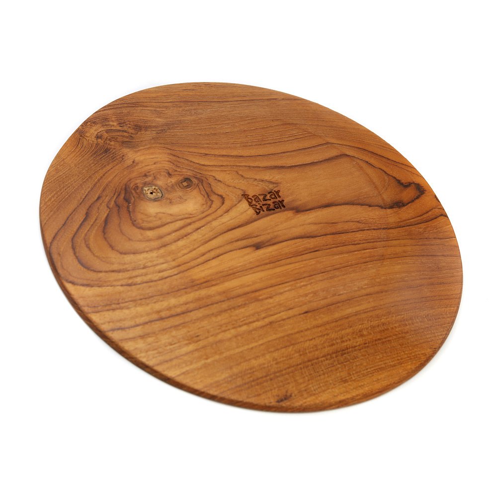 De Teak Root Rond Bord - XL