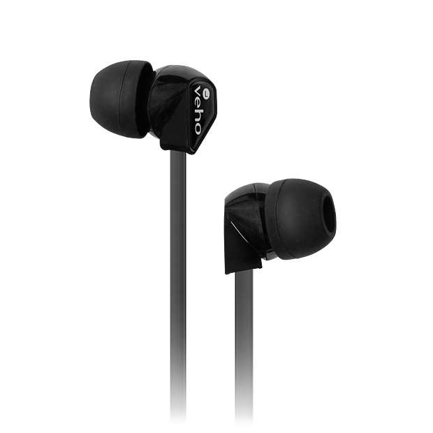 Veho Z1 earphones - grey | VEP-003-Z1-G