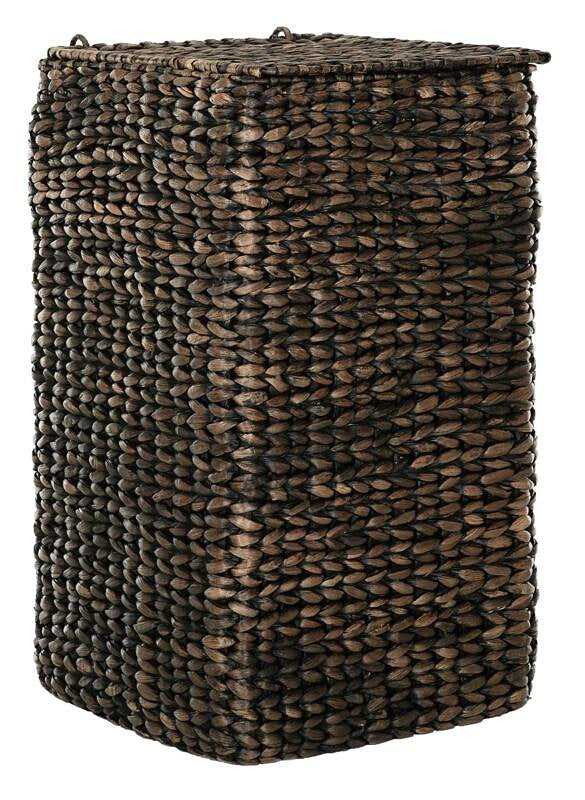 MUST Living Laundry basket Palawan BLACK WASH,60x33x33 cm